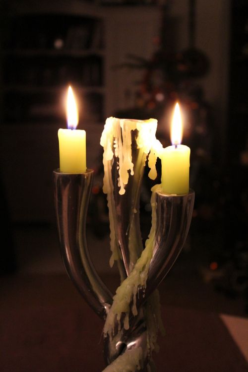 candle flame nocturne