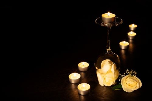 candles tealight wax