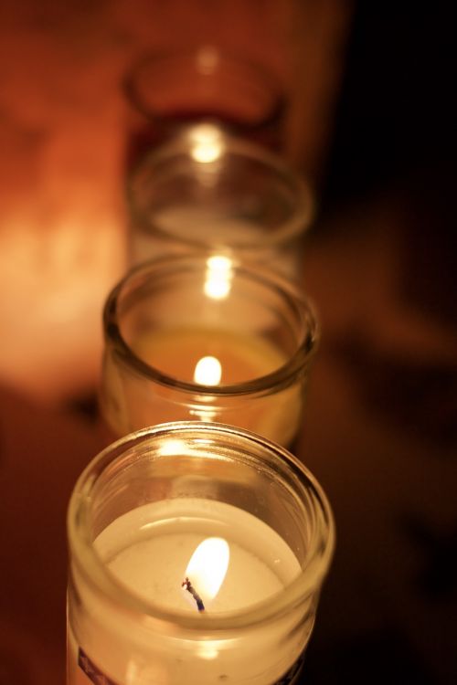 candles religious prayer