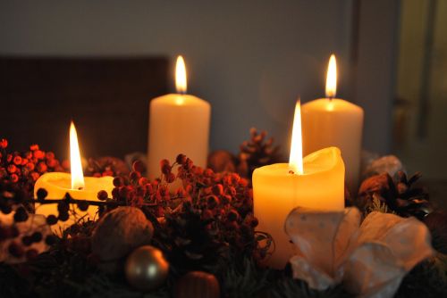 candles advent wreath advent