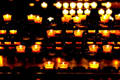 candles lights light