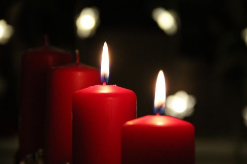 candles advent christmas