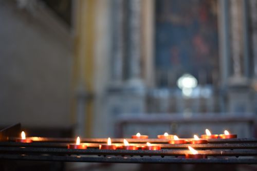 candles church peace