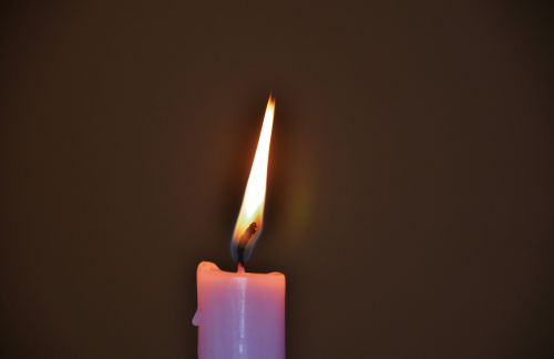 candles flame christmas
