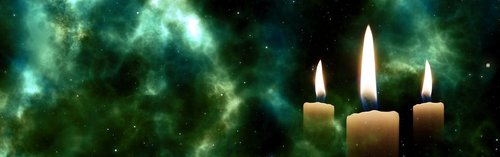 candles  star  space