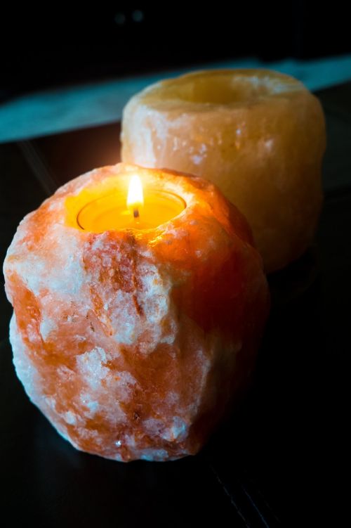 candles salt wellness