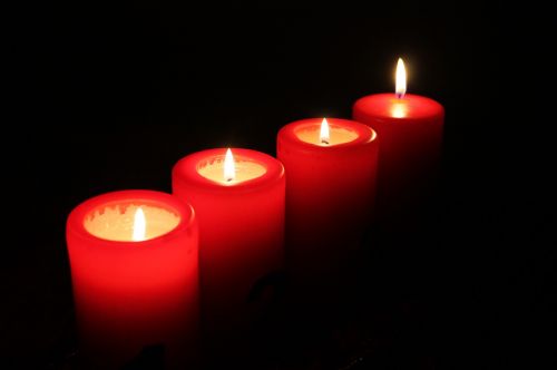 candles light advent