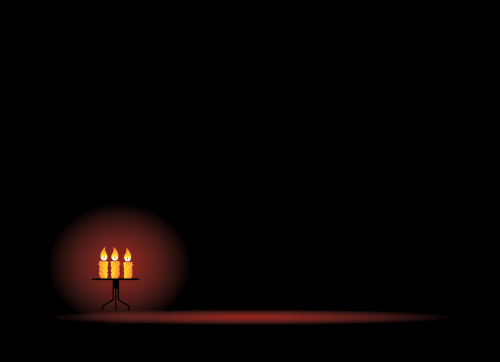 candles lighting background