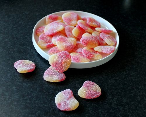 candy hearts sugar
