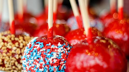 candy apples red