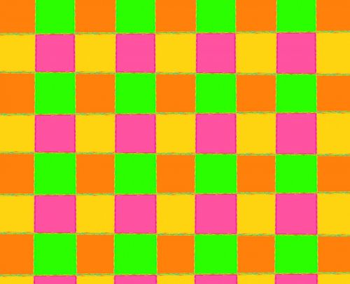 Candy Coloured Pink &amp; Green Blocks