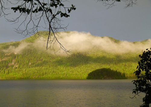canim lake british columbia canada