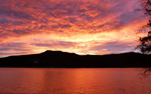 canim lake british columbia canada