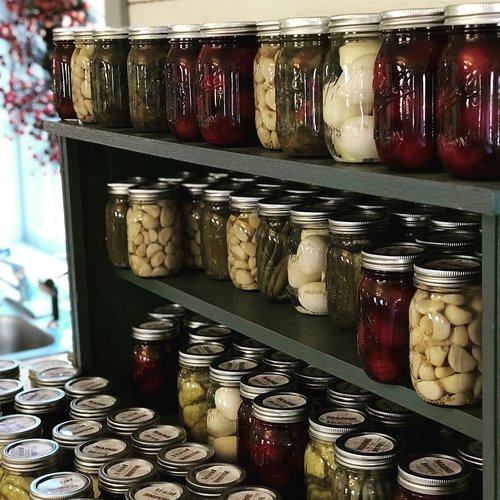 canned  canning  farm stand