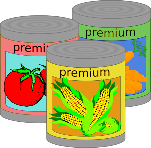 canned food tin can