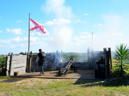 Cannon Firing Demonstration