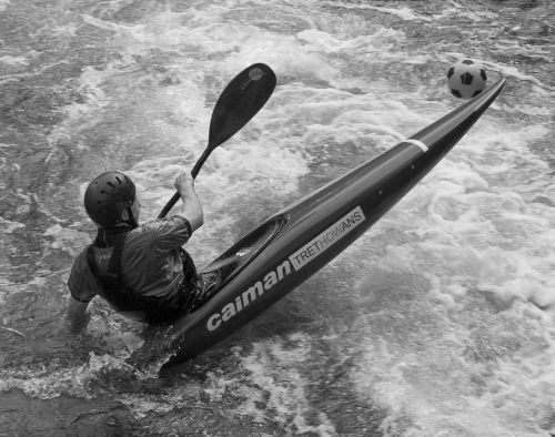 canoe black and white kayak