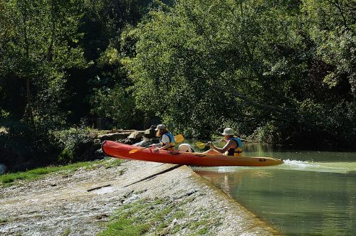 canoe kayak dam
