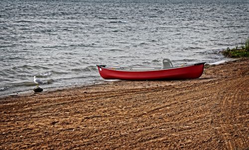 canoe beach sand