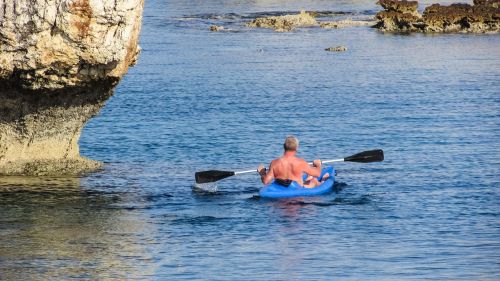 canoe canoeing water