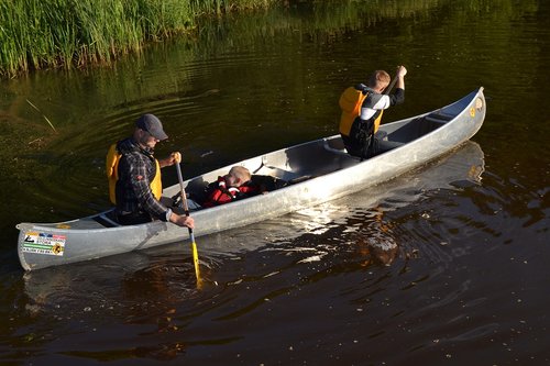 canoe  trip  outdoor