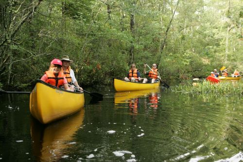 canoe river boat