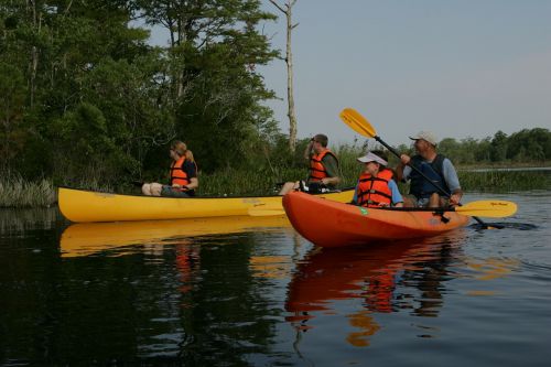 canoe river boat