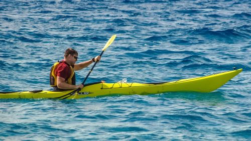 canoe kayak athlete effort