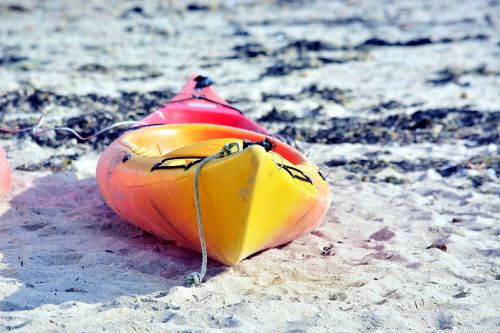 Canoe On The Sand