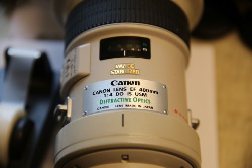 lens canon 400 mm