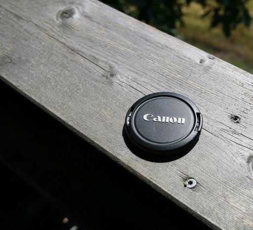 canon lens cover photograph