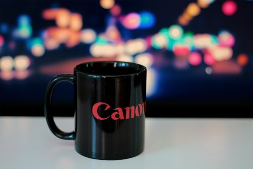 canon  coffee  mug