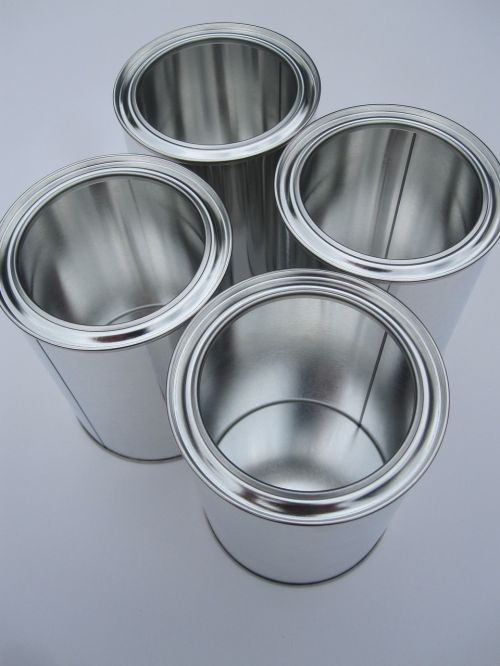 cans glance tin