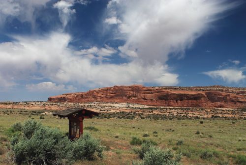 canyon clouds landscape