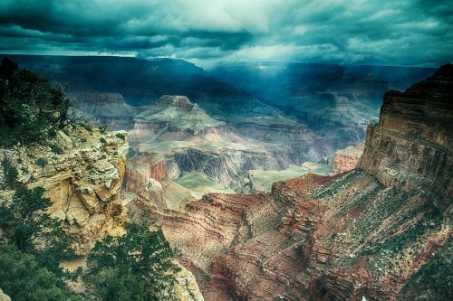 canyon mountain landscape