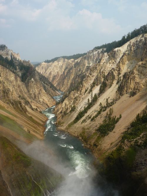 canyon yellowstone united states