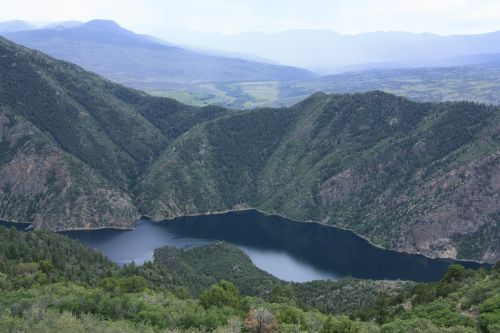 canyon river mountains