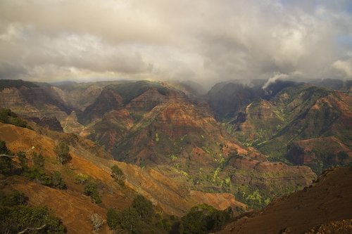 canyon  erosion  volcanic