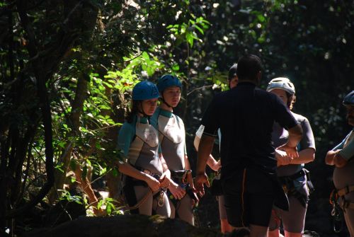 canyoning sports adventure