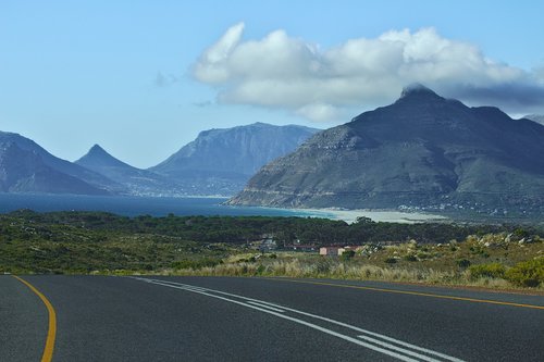 cape town  south africa  road