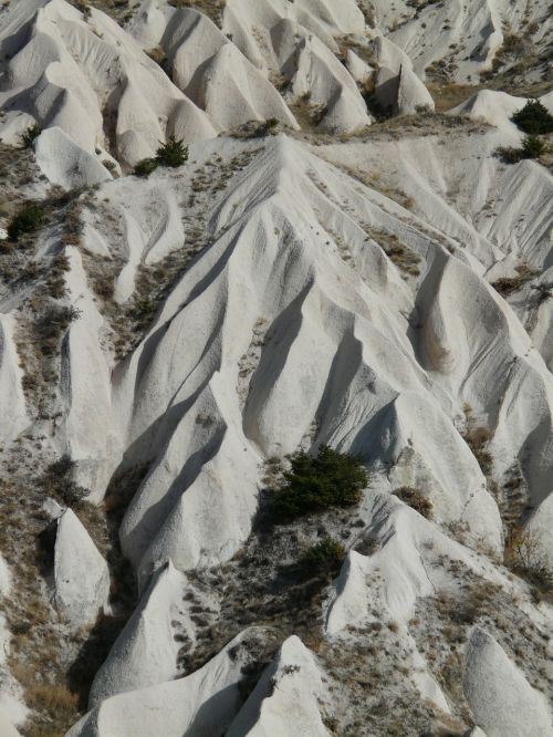 cappadocia landscape basalt