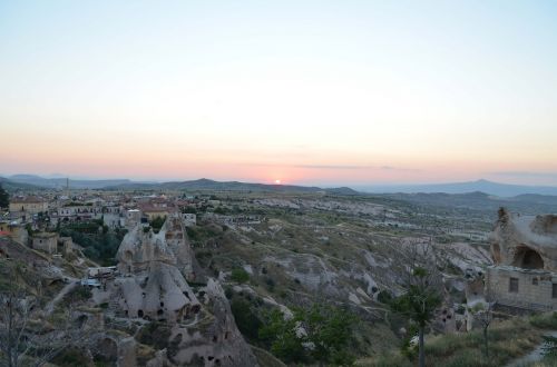 cappadocia sunset nevsehir