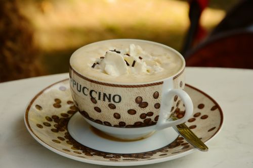 cappuccino coffee cup coffee