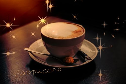 cappuccino coffee cup coffee