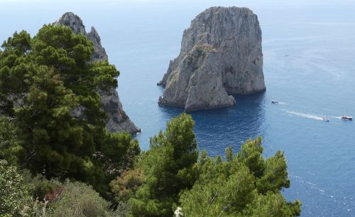 capri italy mediterranean