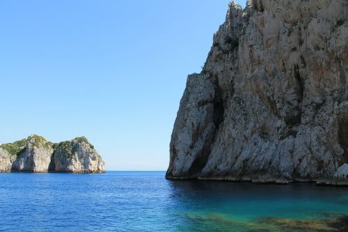 capri mediterranean italy