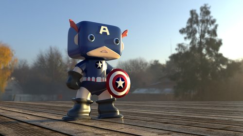 captain  america  toy