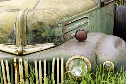 car rust antique