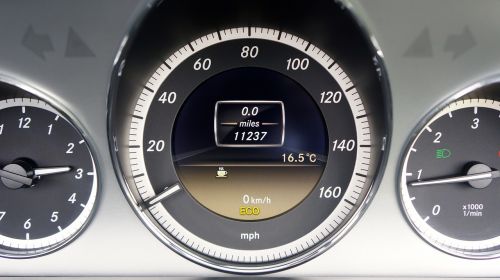 car speedometer dashboard