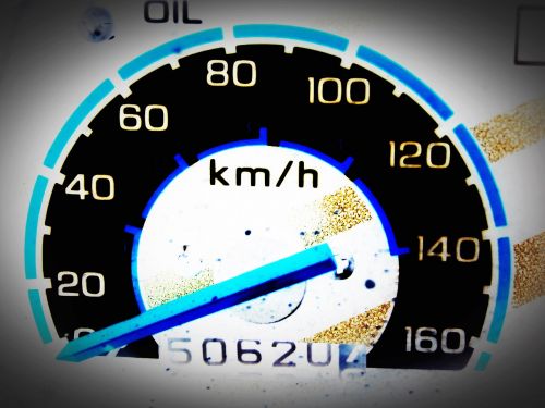 car meter speeding